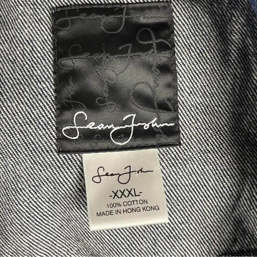 Sean John Heavyweight 100% Cotton Denim Jean‎ Jacket - Mens XXXL
